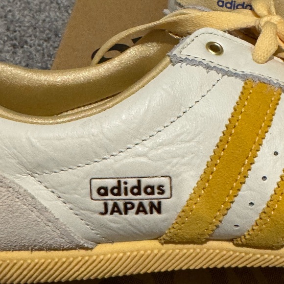 Adidas Women's Sneakers - Yellow and Cream - Picture 3 of 10